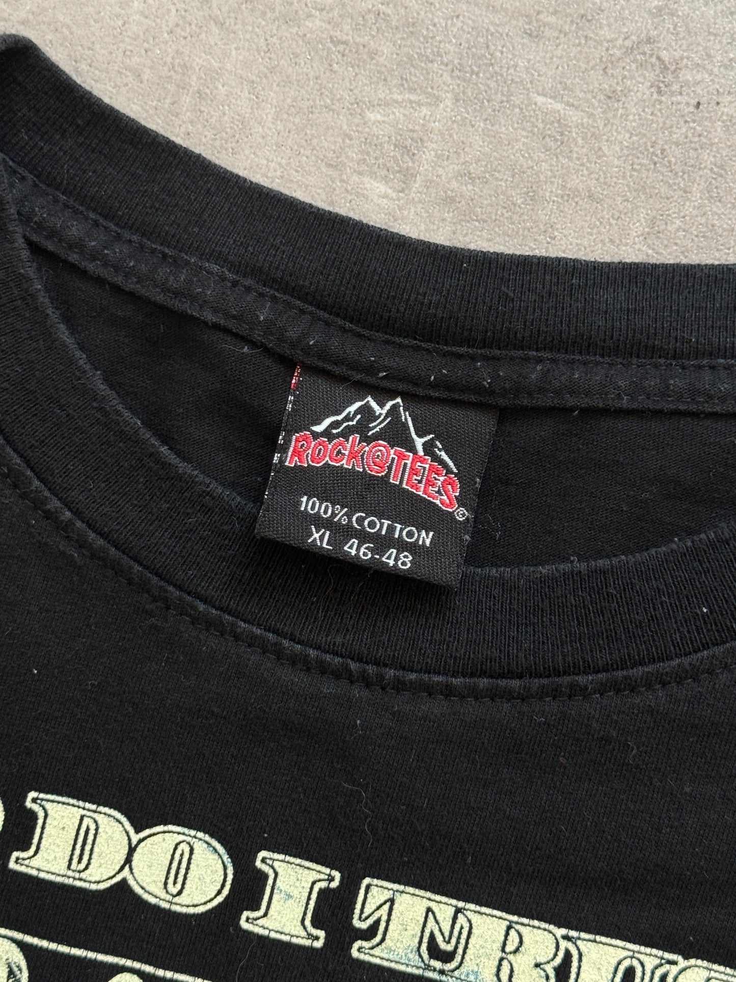 1990's 'Single Stitch" The Roxx Scarface Al Pacino "Who Do I Trust? I Trust Me" Graphic Tee | Extra Large, Multicoloured