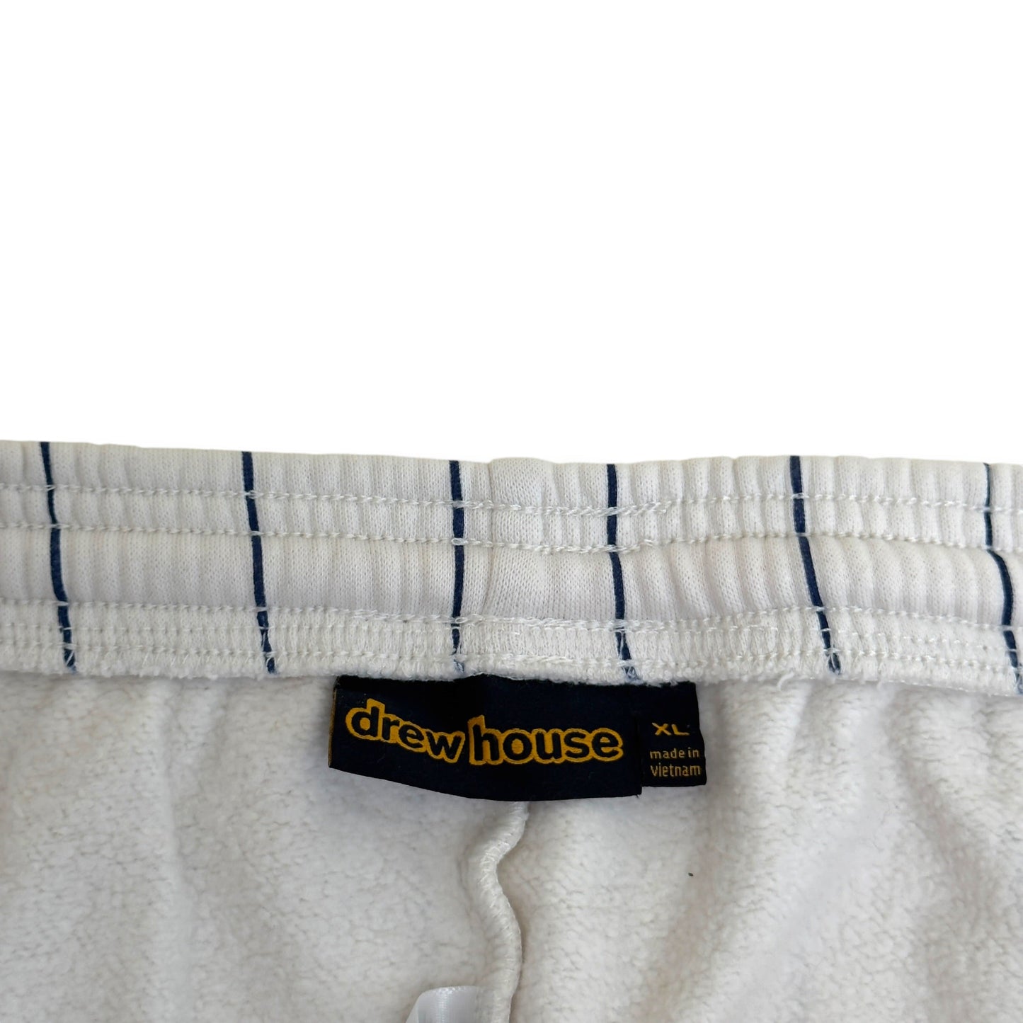 DREW HOUSE SECRET SWEATPANTS PINSTRIPE WHITE M | Medium, White