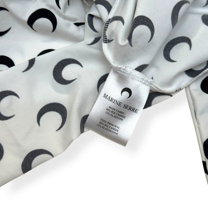 MARINE SERRE MOON PRINT TOP WHITE L | Large, White