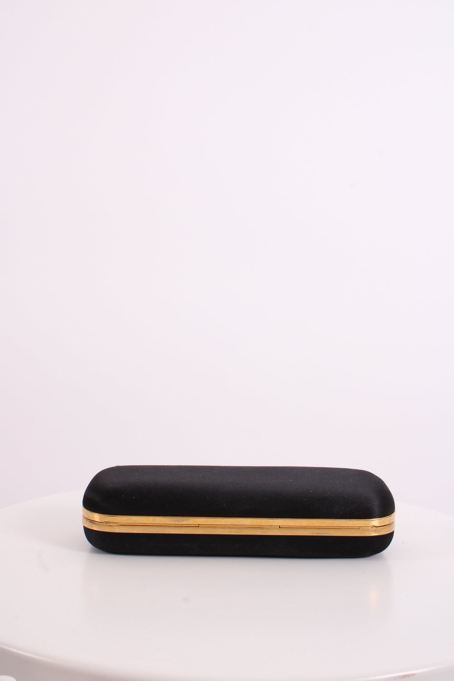 Alexander McQueen Satin Knuckle Clutch Black | O/S, Multicoloured