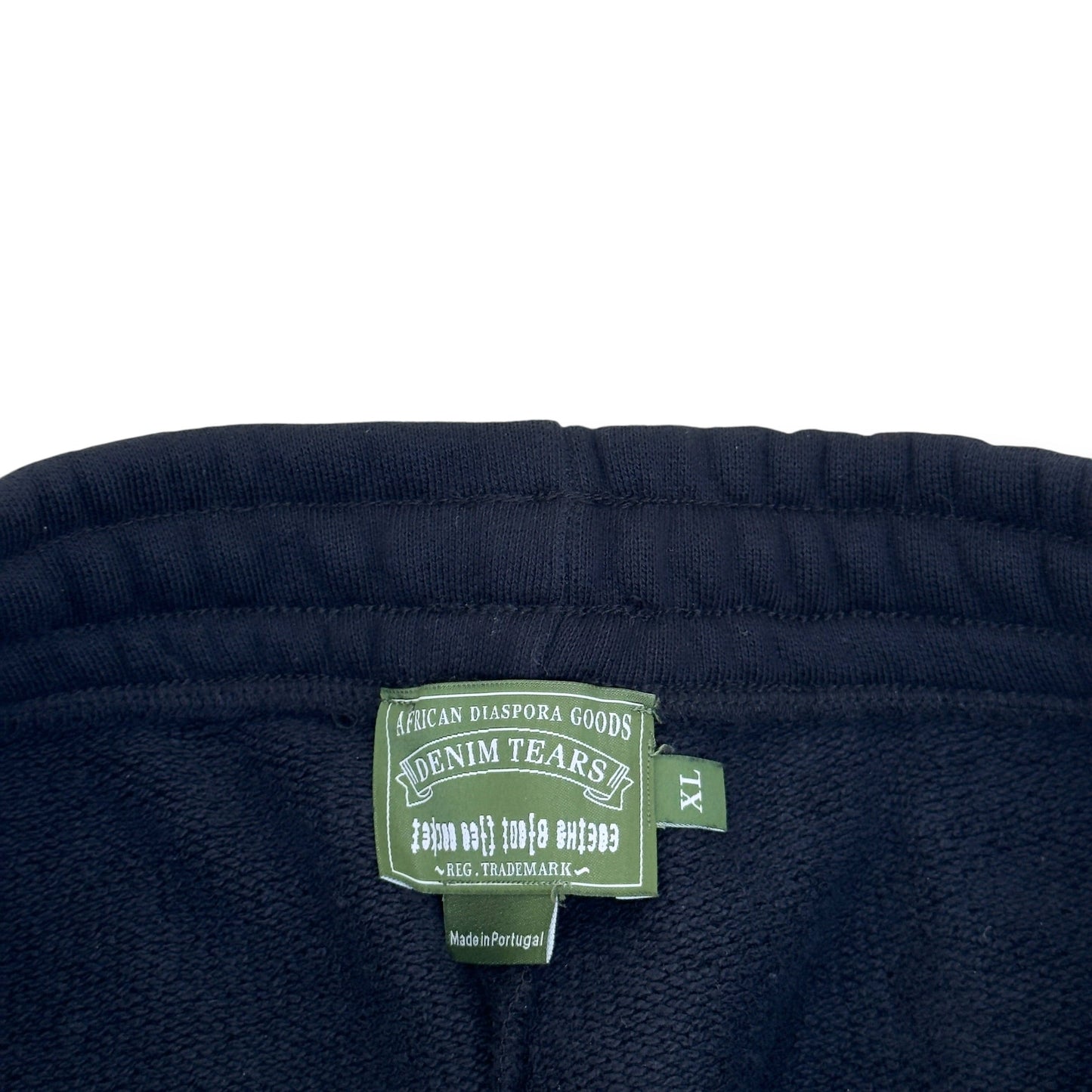 DENIM TEARS X CPFM COTTON WREATH SWEATPANTS BLACK XL | XL, Black