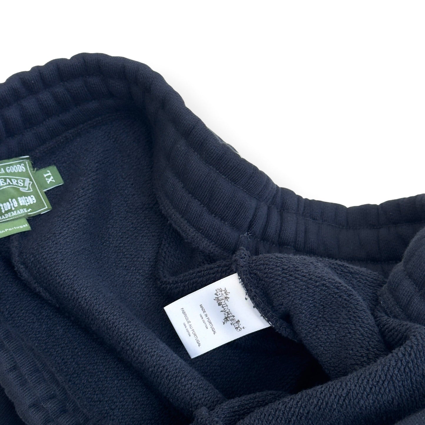 DENIM TEARS X CPFM COTTON WREATH SWEATPANTS BLACK XL | XL, Black