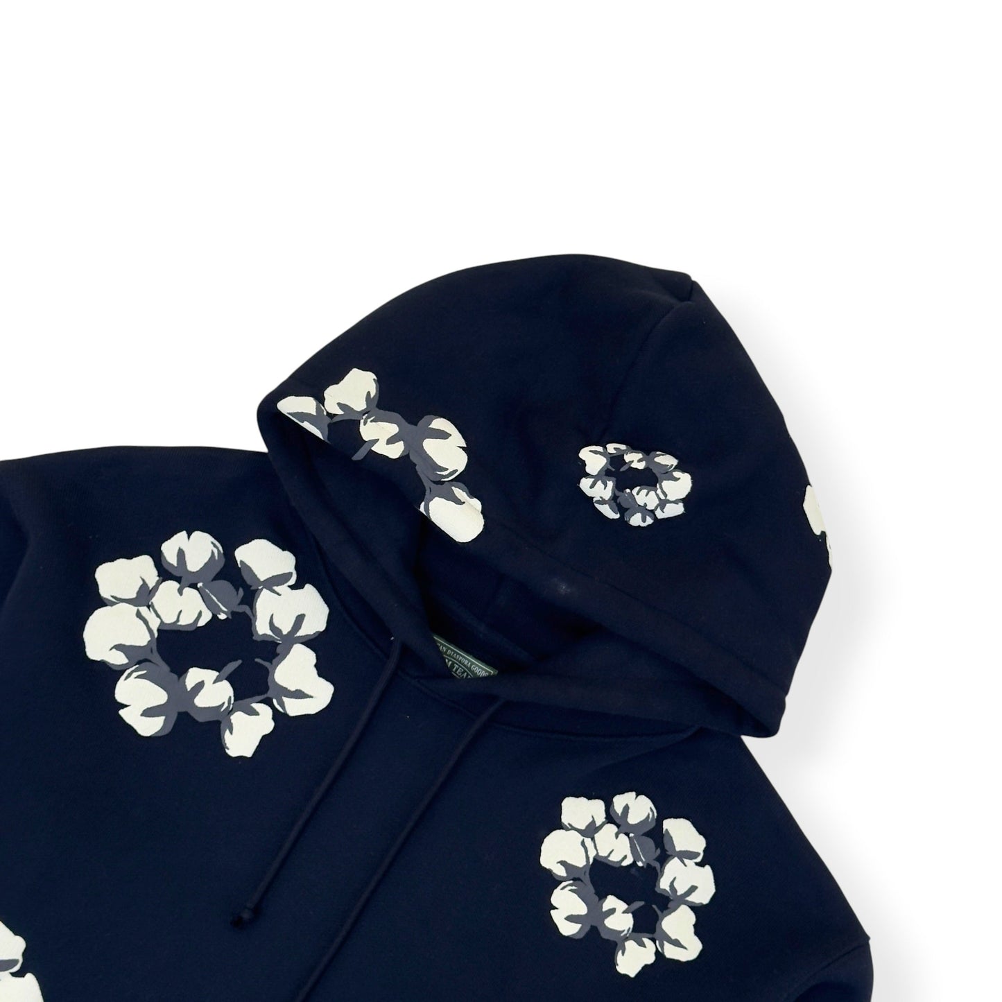 DENIM TEARS X CPFM COTTON WREATH HOODIE BLACK XL | XL, Black