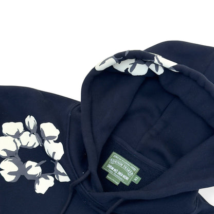 DENIM TEARS X CPFM COTTON WREATH HOODIE BLACK XL | XL, Black