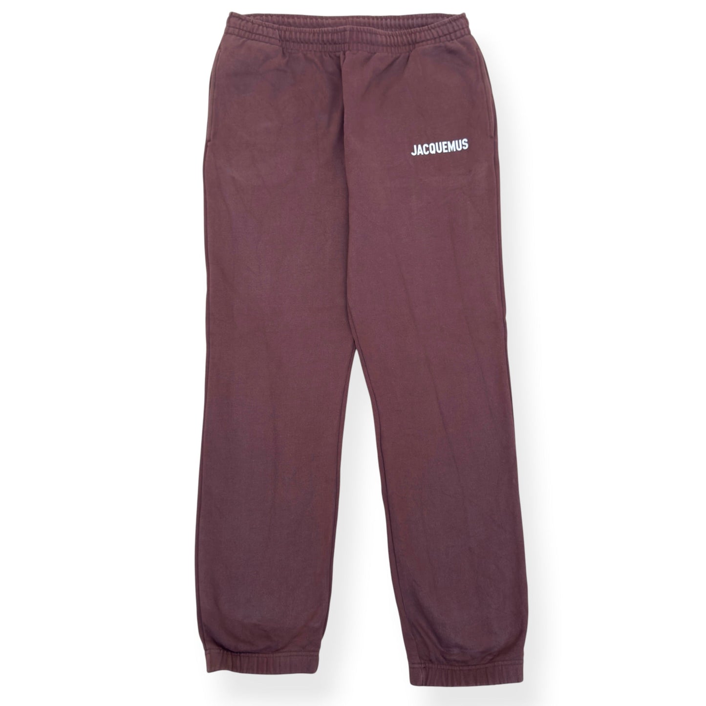 JACQUEMUS LOGO SWEATPANTS BROWN L | Large, Brown