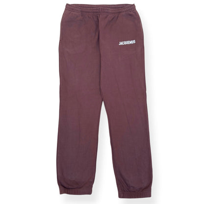 JACQUEMUS LOGO SWEATPANTS BROWN L | Large, Brown