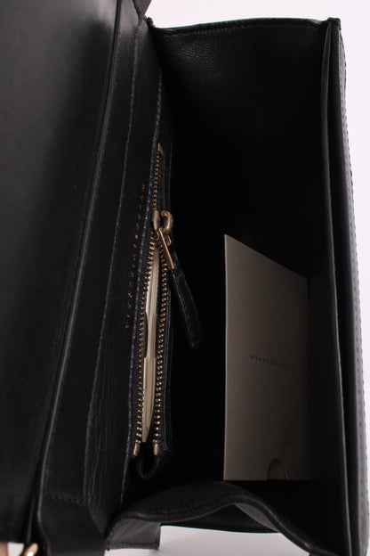 Victoria Beckham Canvas/ Leather Crossbody Bag Cream/ Black | O/S, Multicoloured