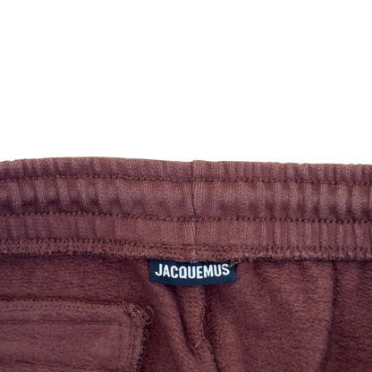 JACQUEMUS LOGO SWEATPANTS BROWN L | Large, Brown