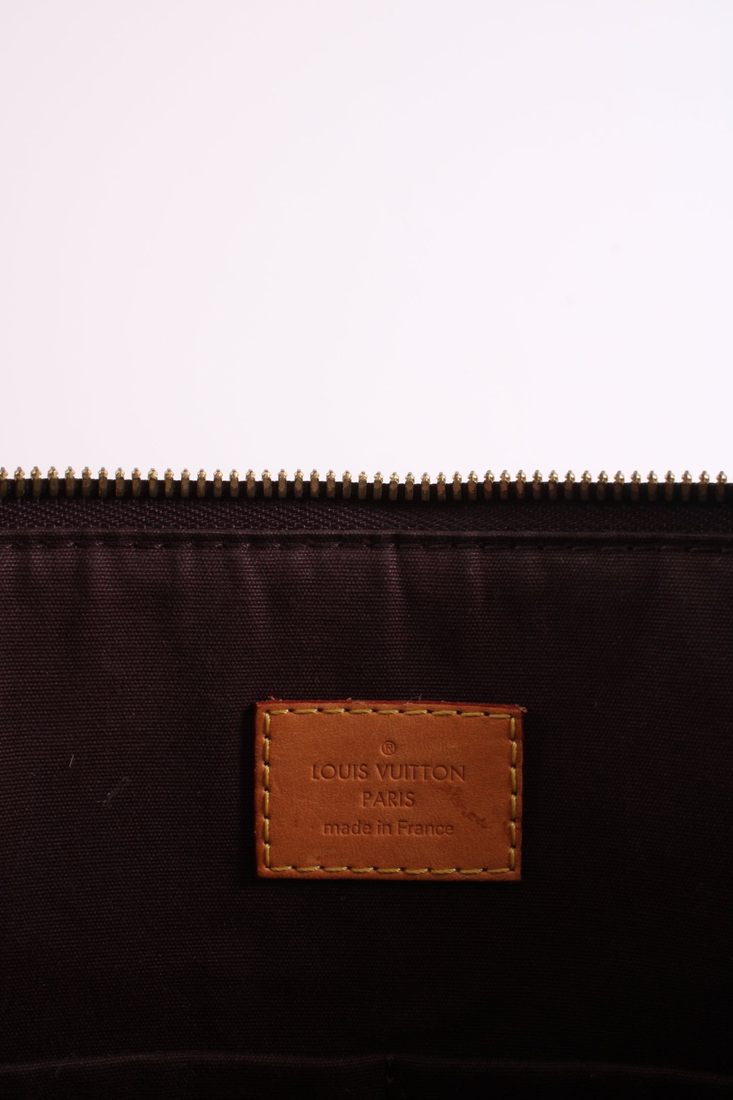Louis Vuitton Montebello Monogram Vernis Patent Bag Amarante/ Deep Plum | O/S, Gold