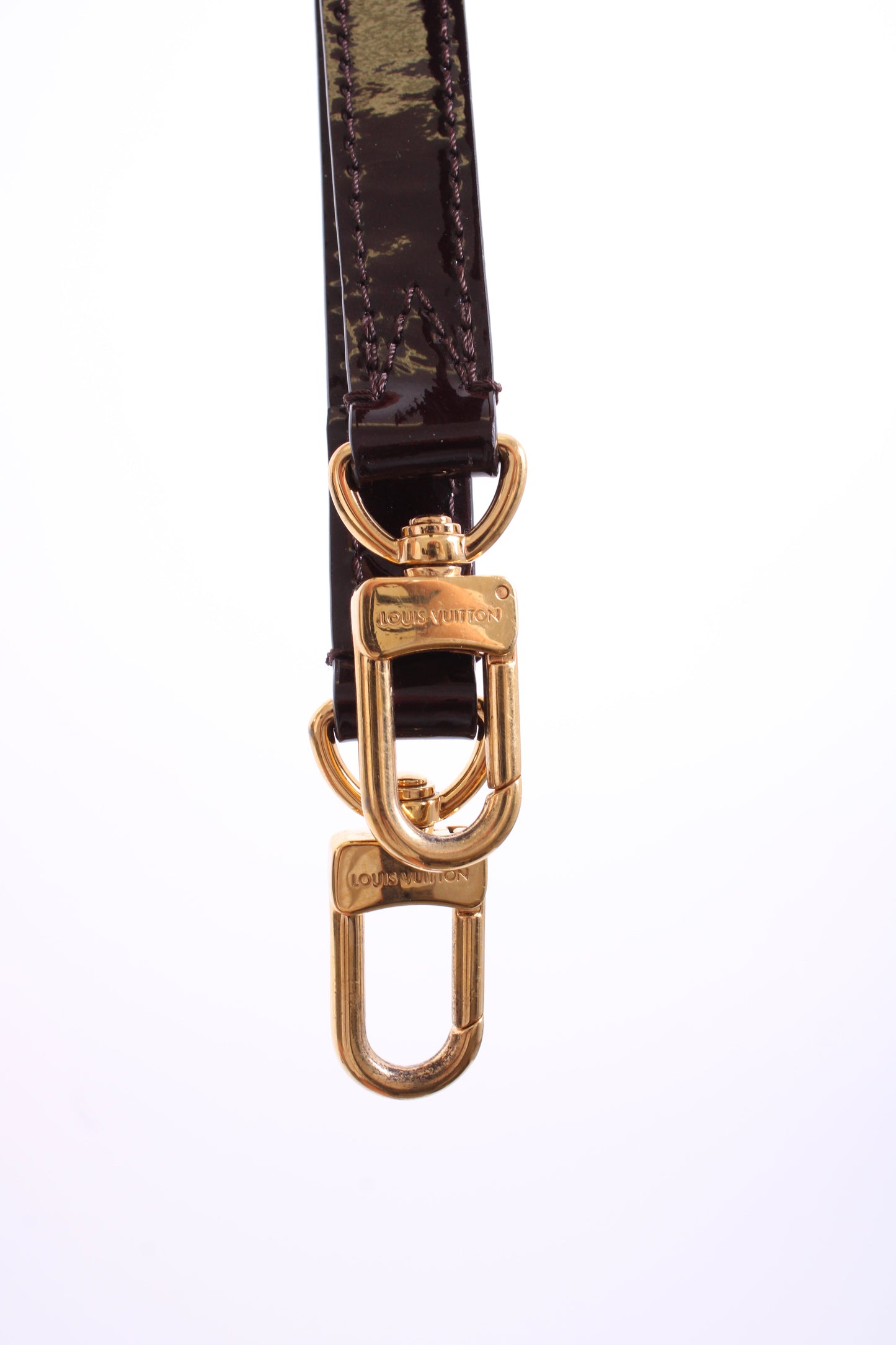 Louis Vuitton Montebello Monogram Vernis Patent Bag Amarante/ Deep Plum | O/S, Gold