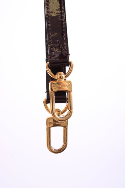 Louis Vuitton Montebello Monogram Vernis Patent Bag Amarante/ Deep Plum | O/S, Gold