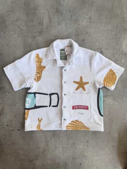 VT Rework: Smirnoff Cloth Patchpocket SS Shirt | Large, Multicoloured