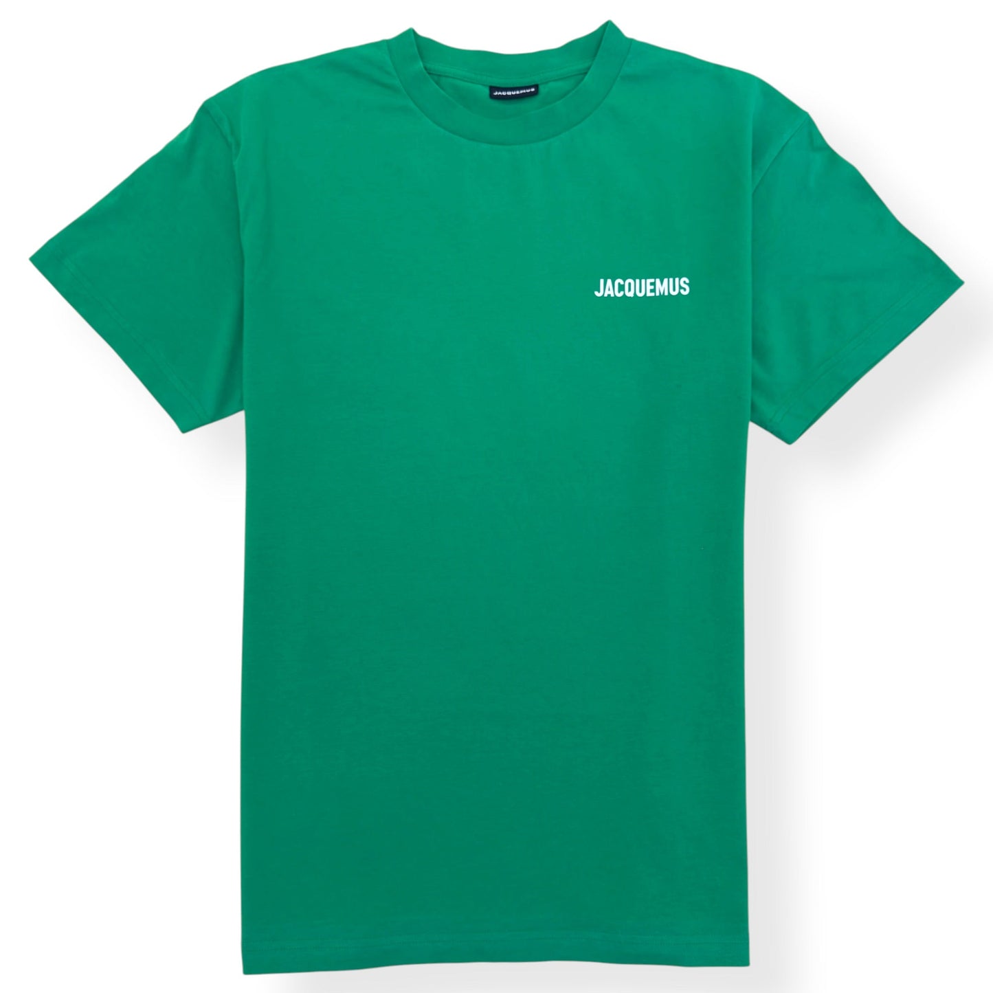 JACQUEMUS LOGO T-SHIRT GREEN L | Large, Green