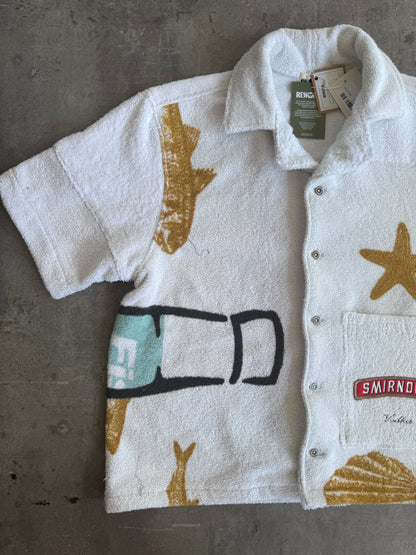 VT Rework: Smirnoff Cloth Patchpocket SS Shirt | Large, Multicoloured