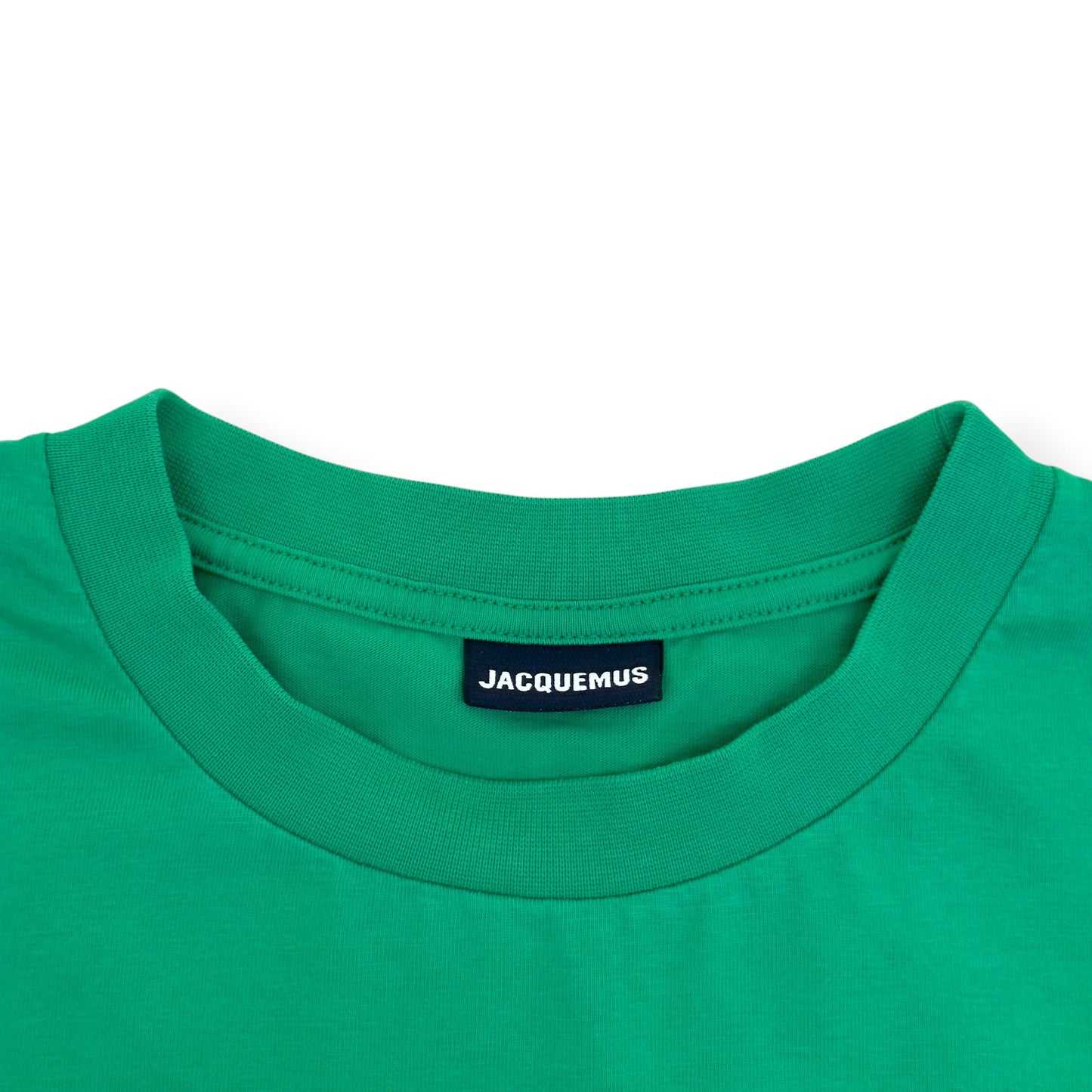 JACQUEMUS LOGO T-SHIRT GREEN L | Large, Green