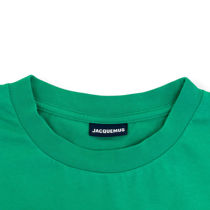 JACQUEMUS LOGO T-SHIRT GREEN L | Large, Green