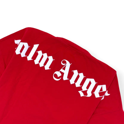 PALM ANGELS CLASSIC LOGO T-SHIRT RED L | Large, Red