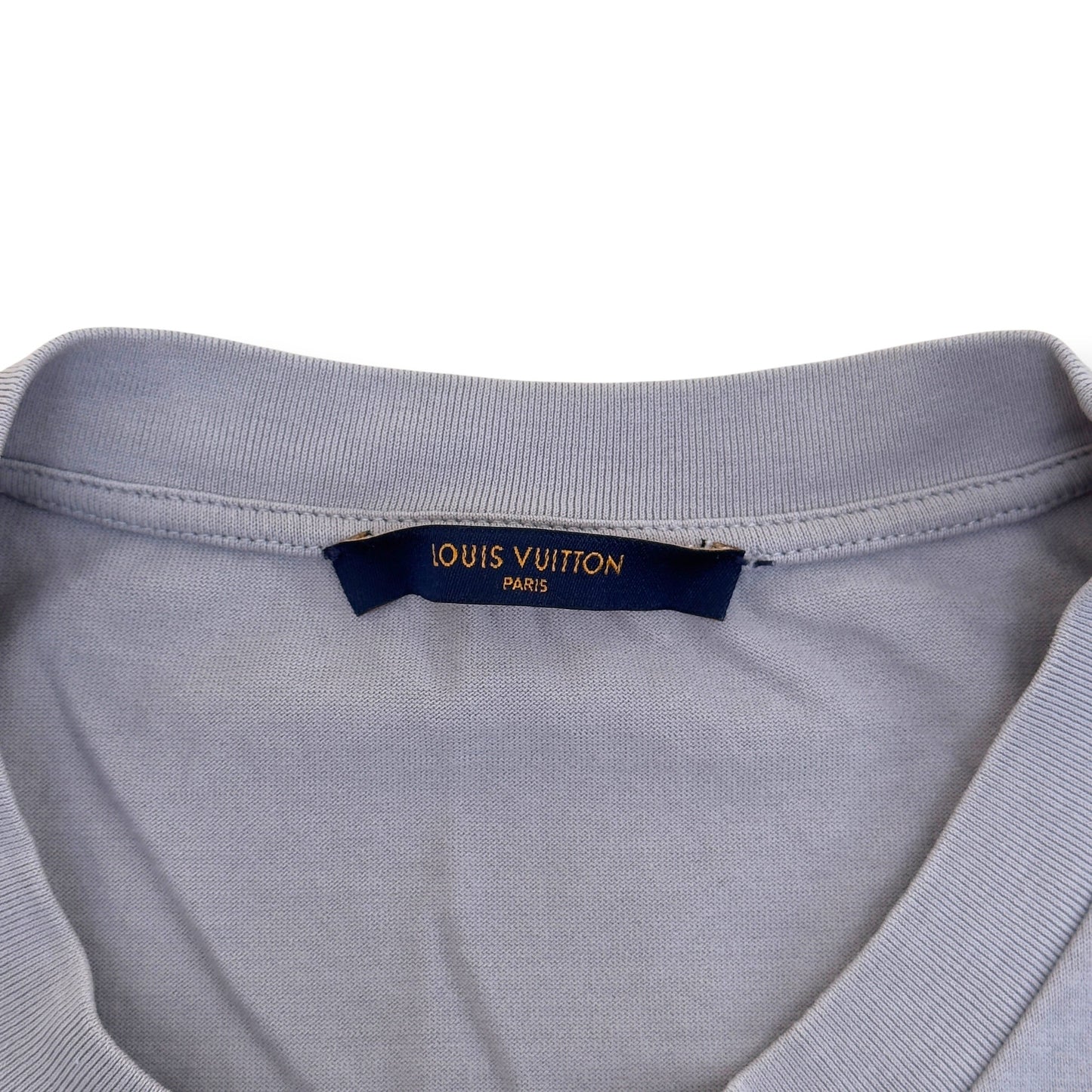 LOUIS VUITTON MONOGRAM GRADIENT T-SHIRT GREY / WHITE XL | XL, Grey
