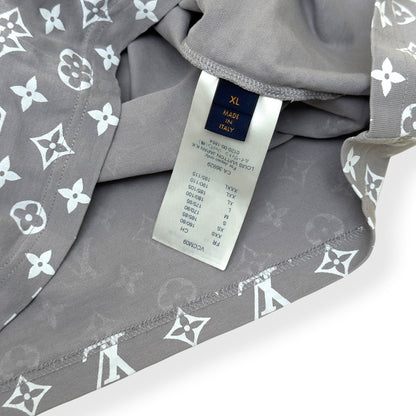 LOUIS VUITTON MONOGRAM GRADIENT T-SHIRT GREY / WHITE XL | XL, Grey