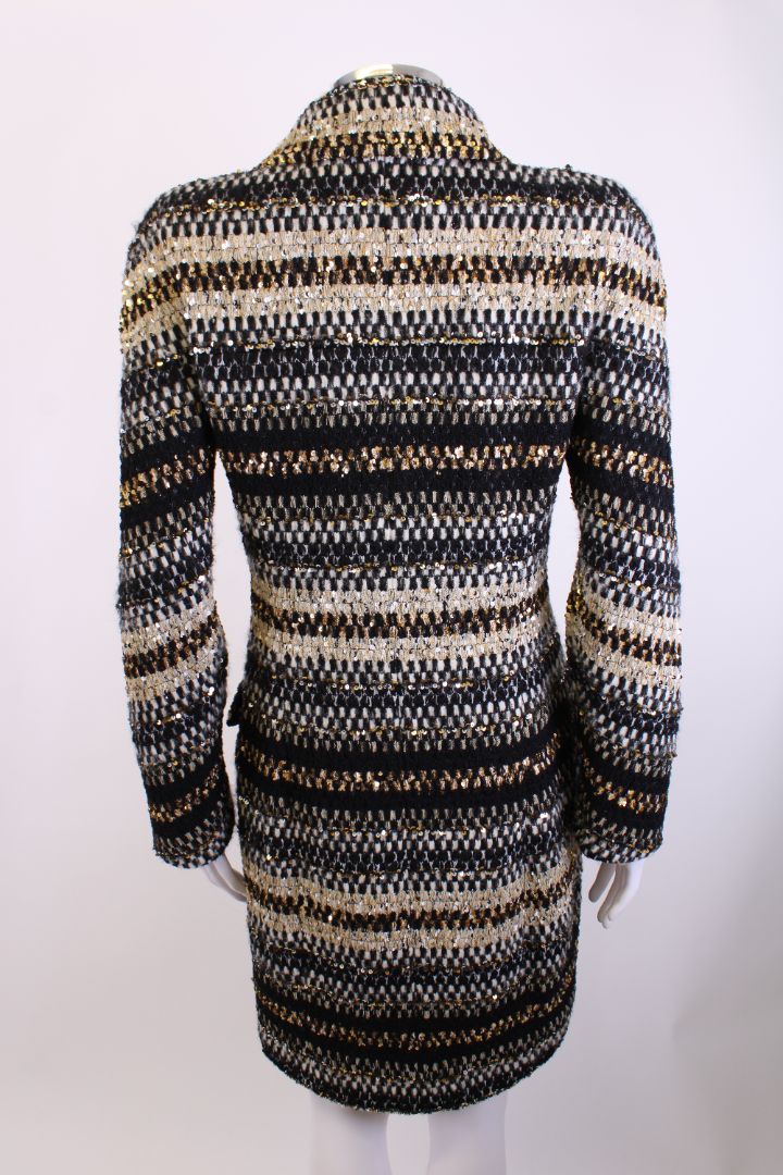 Chanel Runway Tweed Jacket Black 38 | Medium, Black
