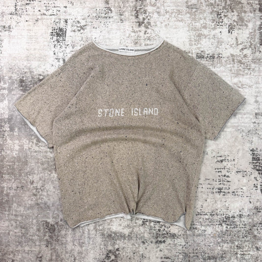 Vintage Stone Island Splatter Print T (XL)