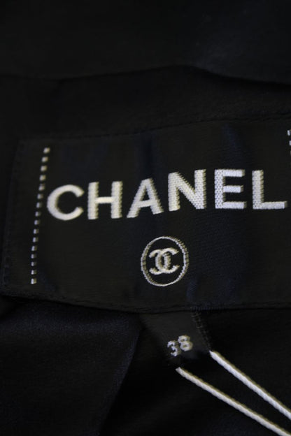 Chanel Runway Tweed Jacket Black 38 | Medium, Black