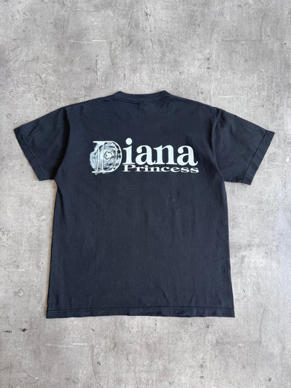 1990's Princess Diana Of Wales Memorial Graphic Tee | Large, Multicoloured