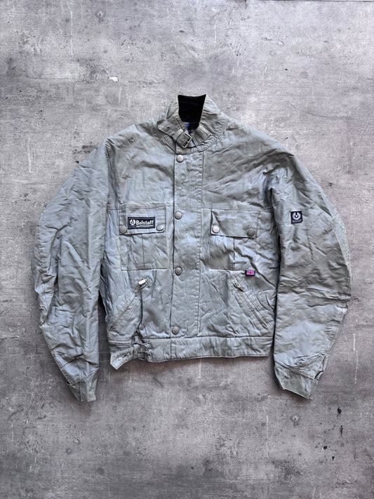Belstaff Nylon Trialmaster Moto Jacket | Small, Olive