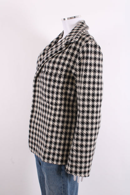 Yohji Yamamoto Houndstooth Jacket Black/ White M | Medium, Multicoloured