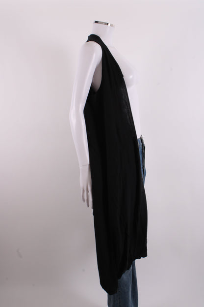 Yohji Yamamoto S/S Waterfall Cardigan Black S | Small, Black