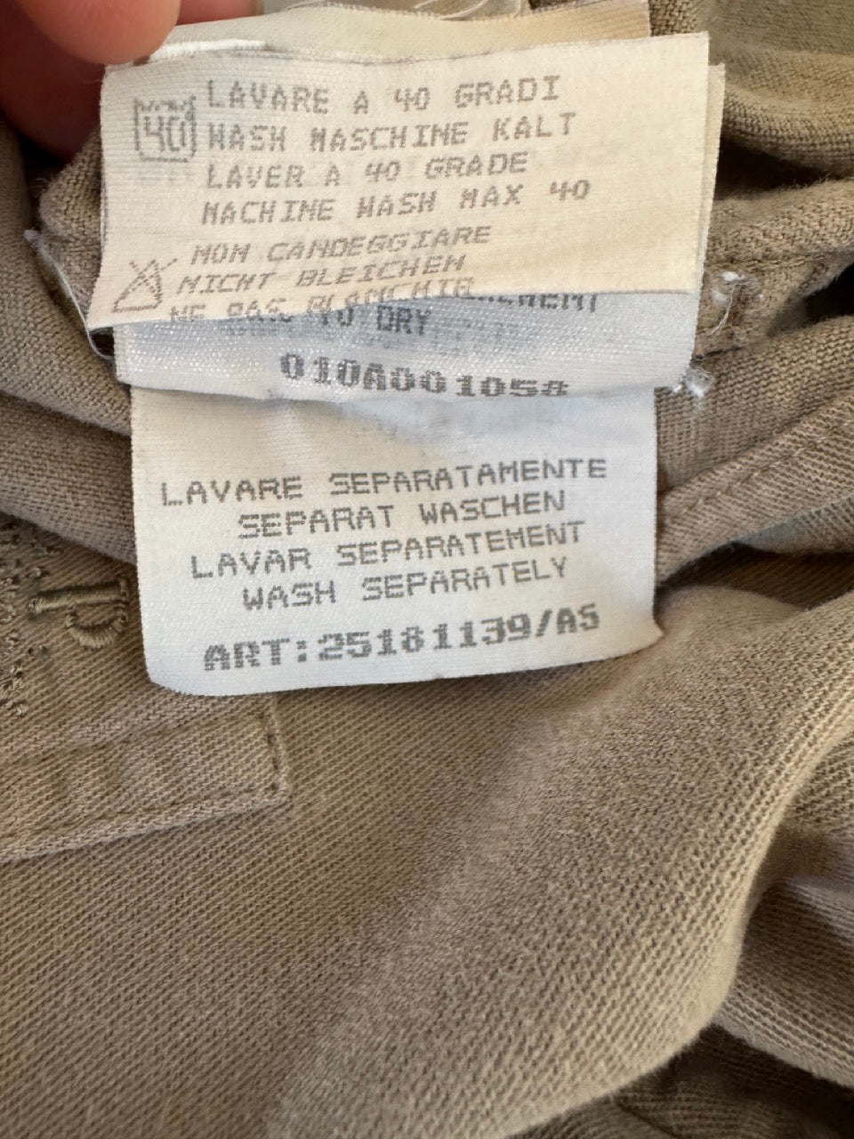 AW1996 CP Company Light Moleskin Shirt