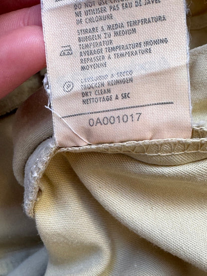 1990s Stone Island Pleated Beige Relaxed Trousers