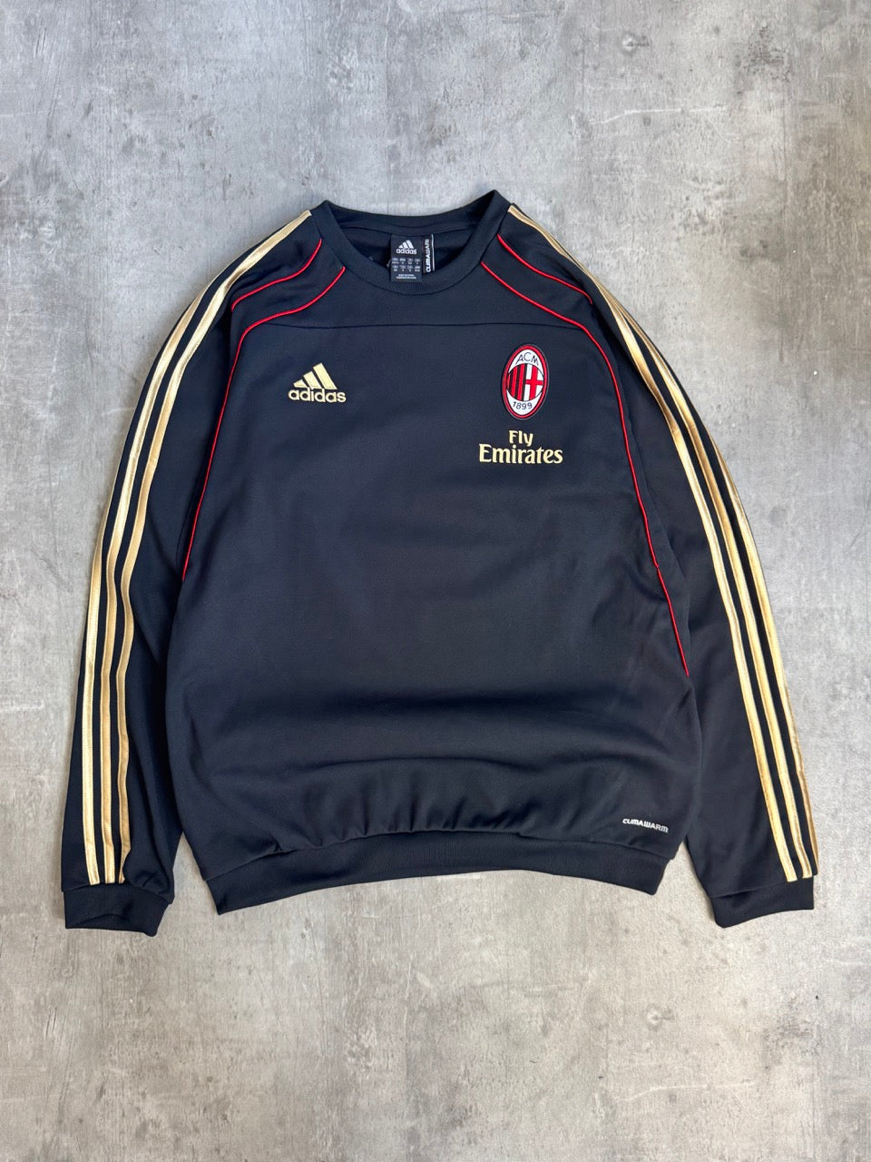 2010/2011 AC Milan x Adidas Away Training Longsleeve Top BNWT
