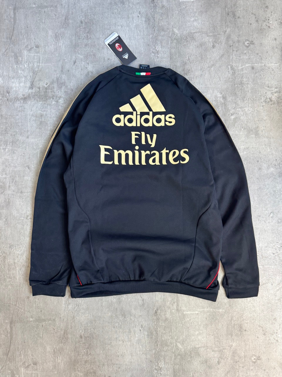 2010/2011 AC Milan x Adidas Away Training Longsleeve Top BNWT