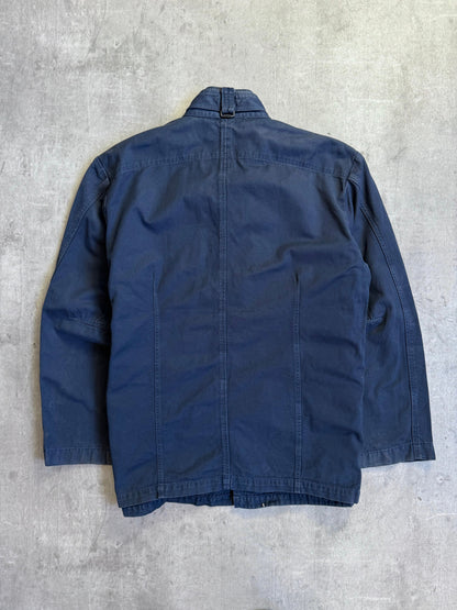 Marithe Francois Girbaud Patch Multipocket Workwear Jacket | Medium, Red