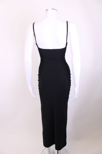 Christopher Esber S/S Cut Out Slip Dress Black 4 | XS, Black
