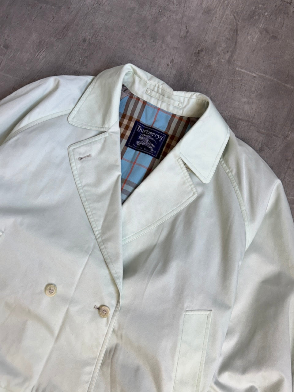 Burberry Mint Nova Lined Adjustable Closure Blouson