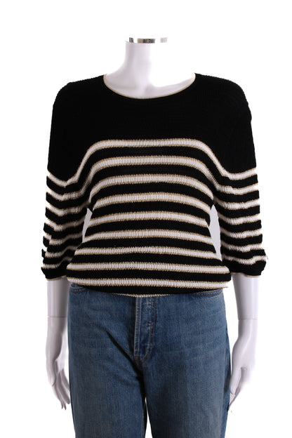 ME+EM Knitwear Black/ Gold M | Medium, Black