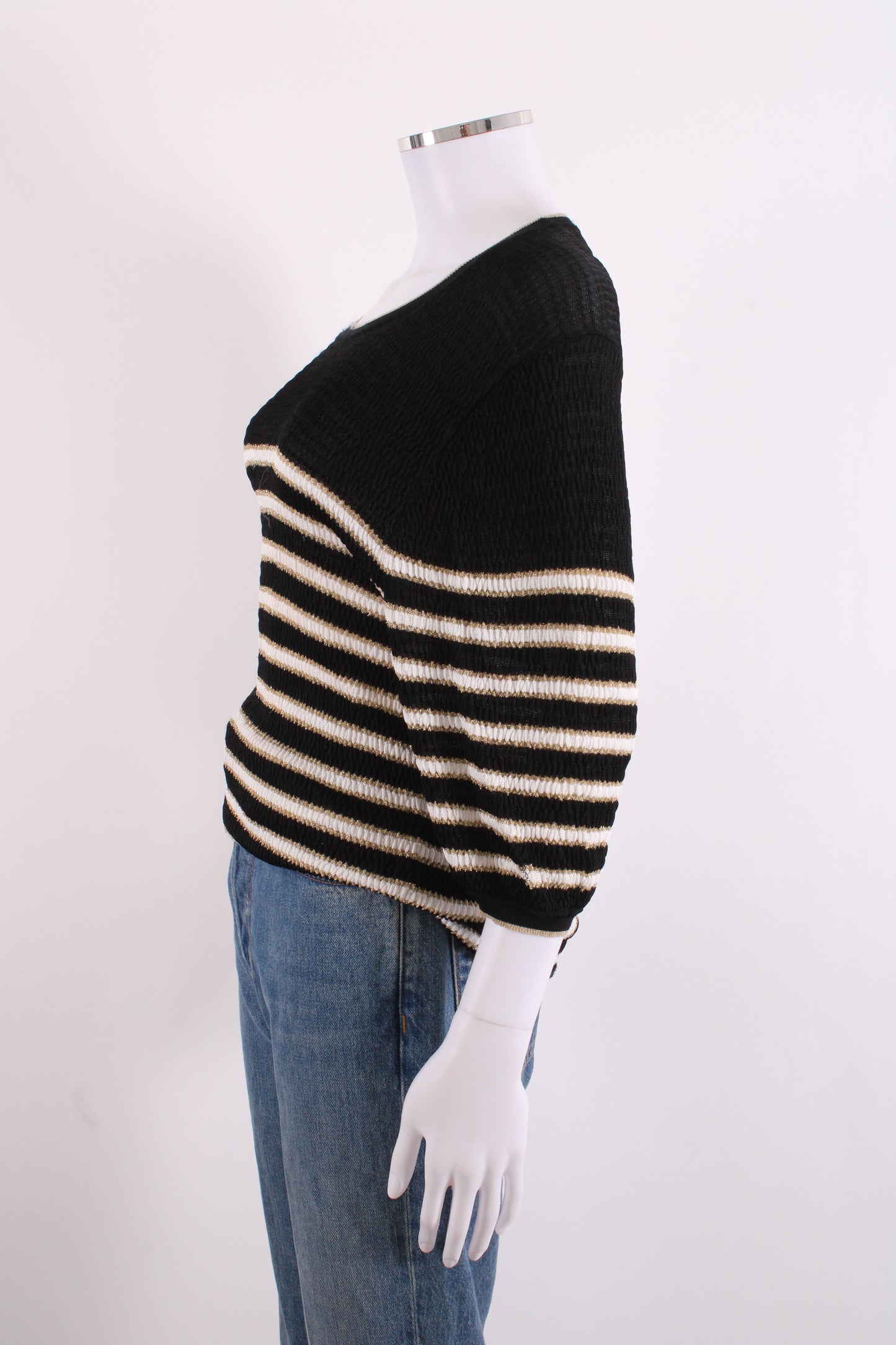 ME+EM Knitwear Black/ Gold M | Medium, Black