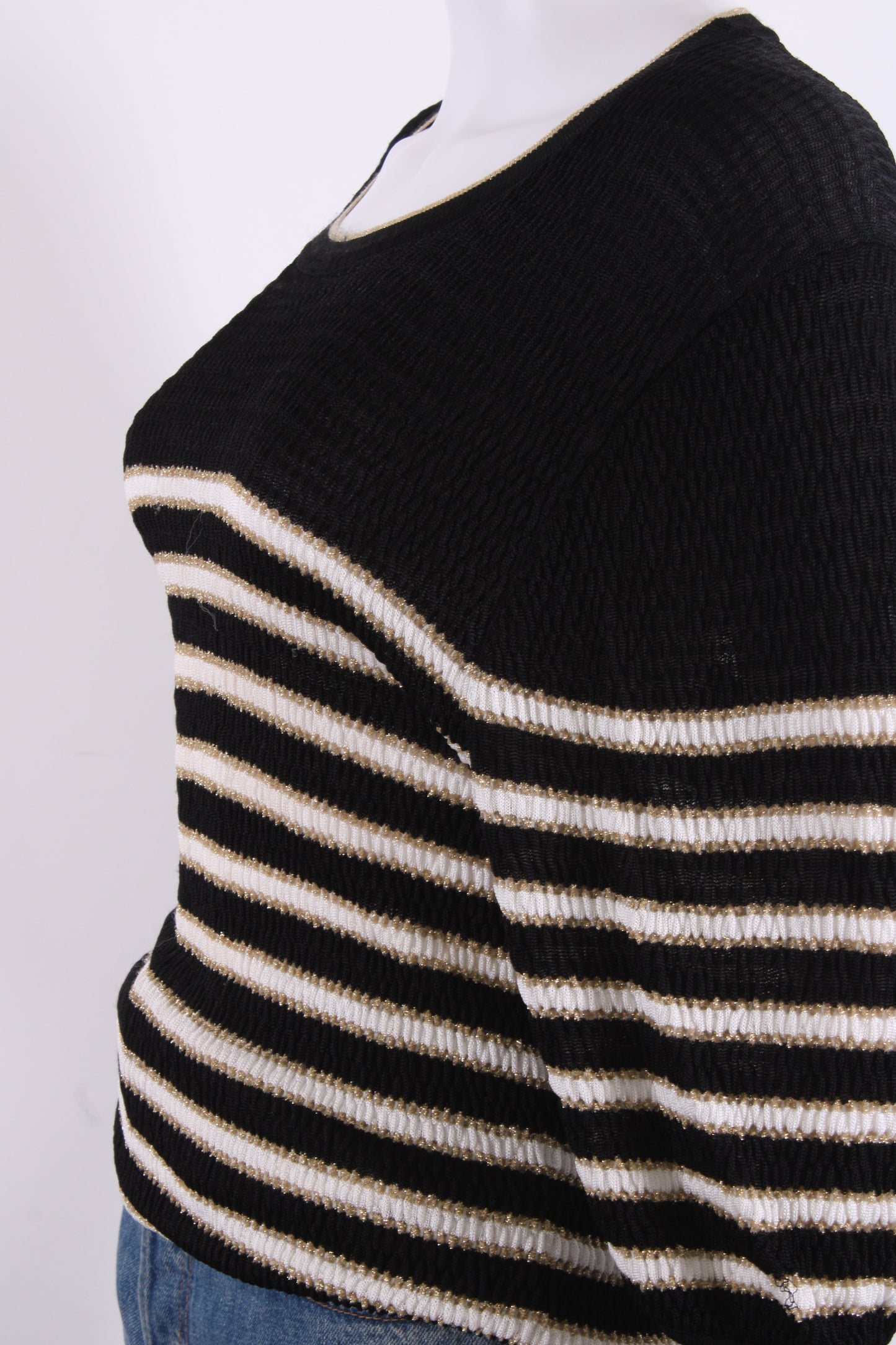 ME+EM Knitwear Black/ Gold M | Medium, Black