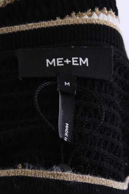 ME+EM Knitwear Black/ Gold M | Medium, Black