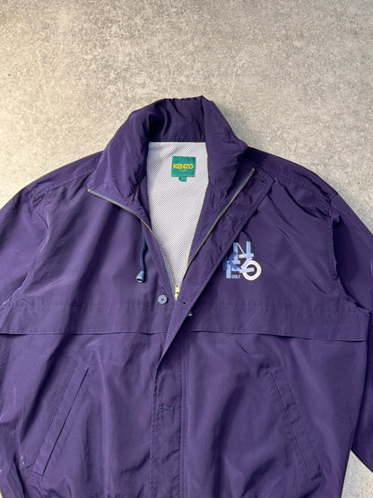 VT STAFF PICKS: Kenzo Golf Purple Hooded Windbreaker