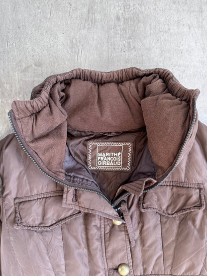 Marithe Francois Girbaud Mid Length Hooded Puffer Jacket