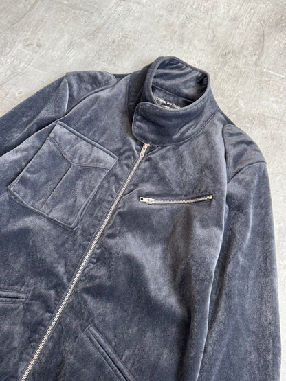 AD2009 Comme Des Garçons Homme Plus Toggle Waist Velvet Blouson