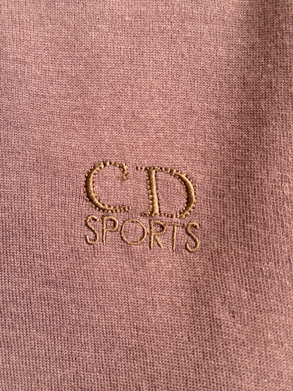 Christian Dior Fine Merino Wool Brown Roll Neck Jumper