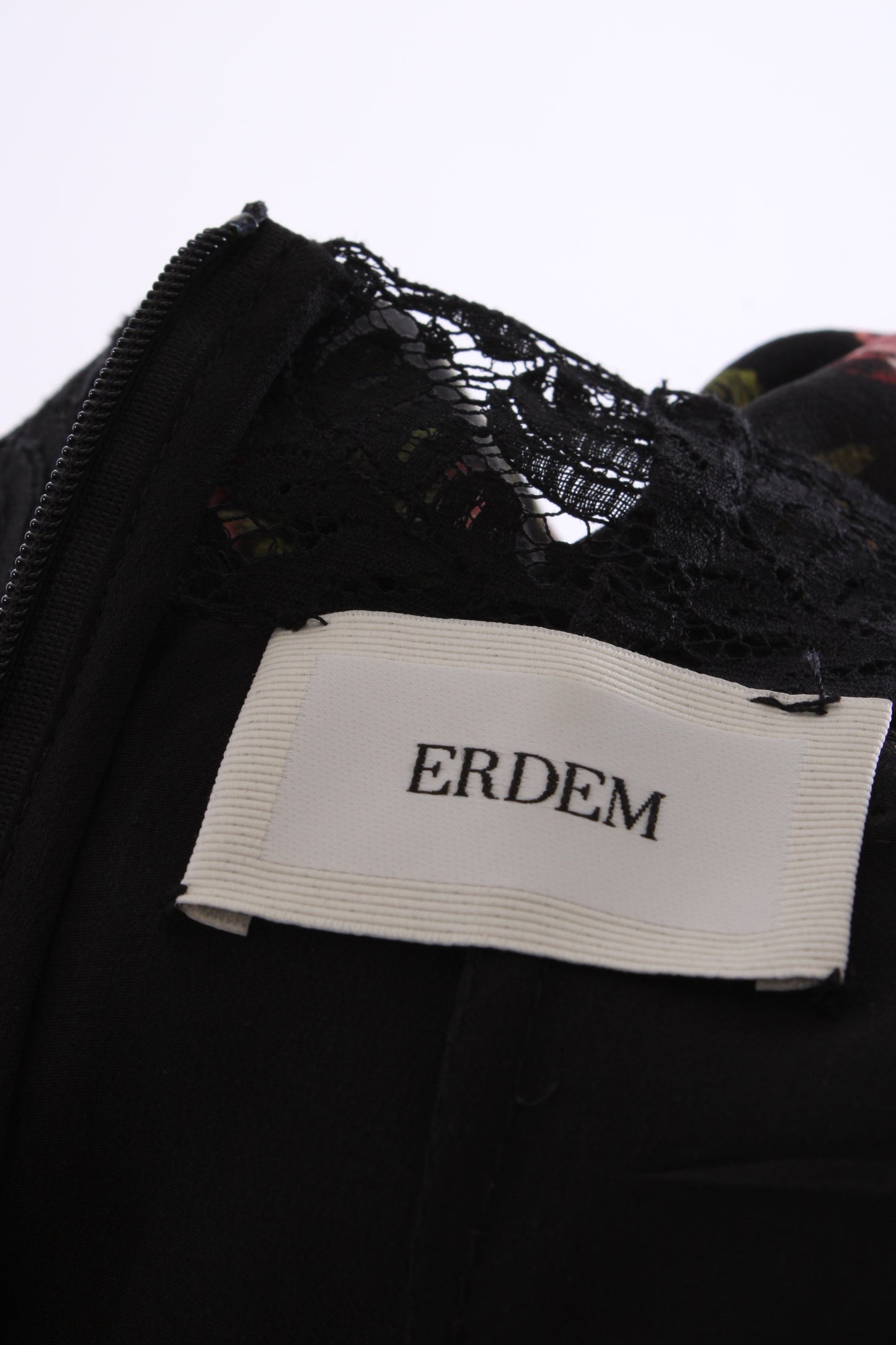 Erdem Floral Blouse Black/ Pink 16 | O/S, Black
