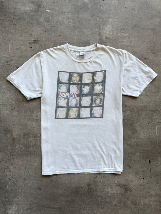 2001 Sum 41 'All Killer No Filler' Tee | Medium, White
