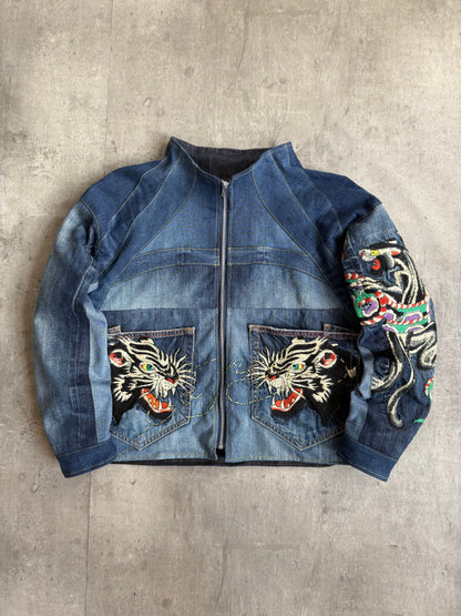 VT Rework: Ed Hardy Denim Boxy Jacket