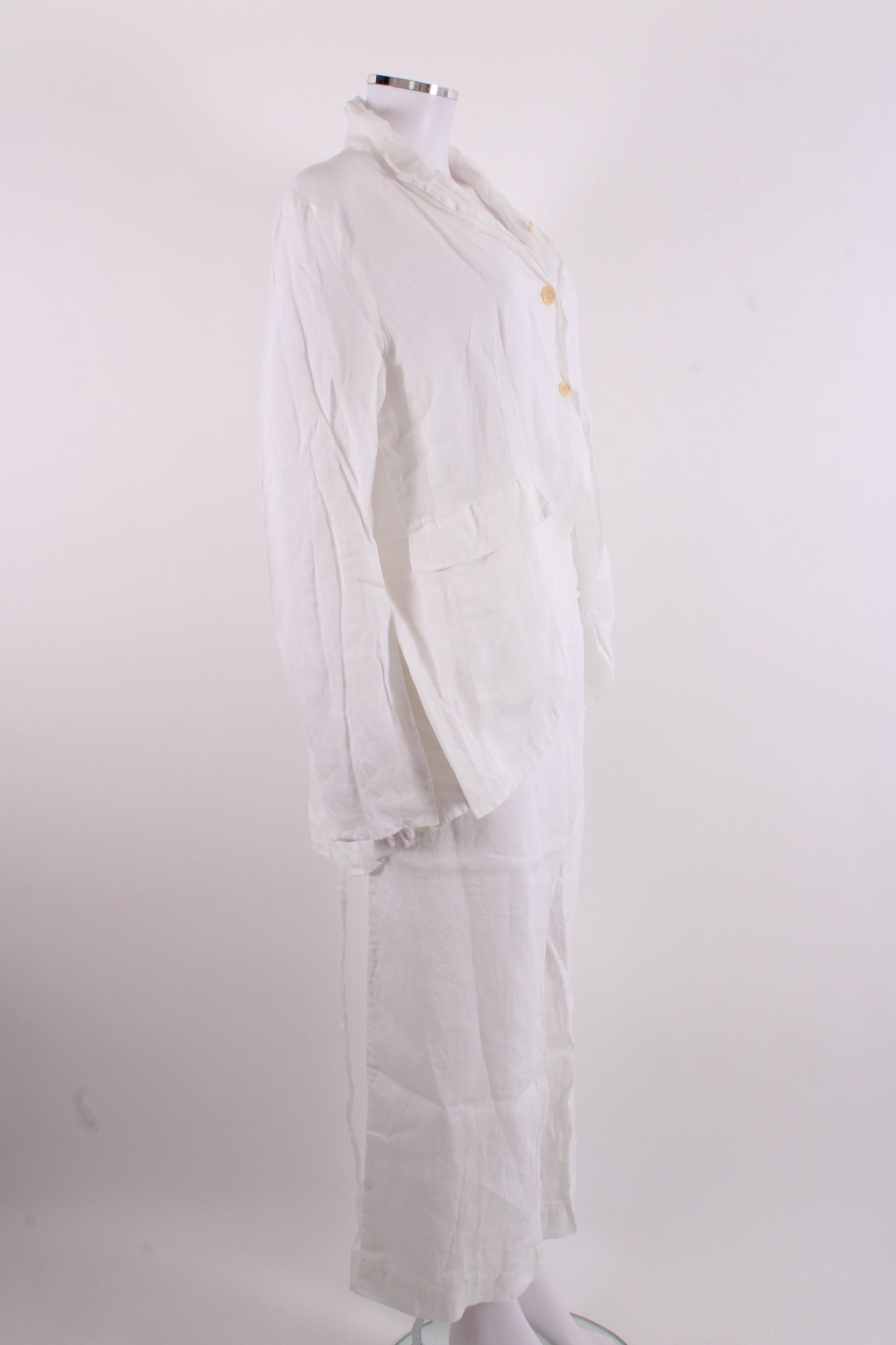 Peachoo+Krejberg Jacket/ Trouser Co-ord White L | Large, Red