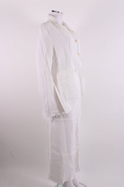 Peachoo+Krejberg Jacket/ Trouser Co-ord White L | Large, Red